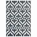 United Weavers Of America 2 ft. 7 in. x 7 ft. 4 in. Bristol Heartland Gray Rectangle Runner Rug 2050 11472 28C